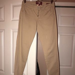 Lucky brand straight ankle jeans
